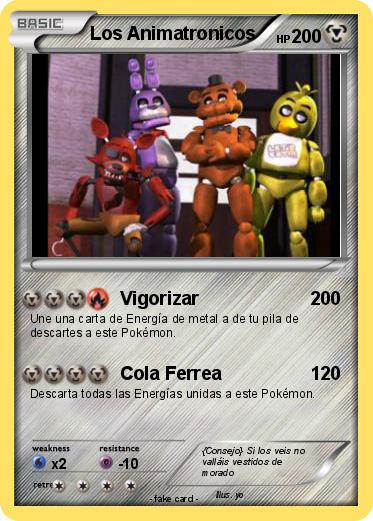 Pokemon Los Animatronicos
