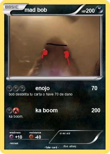 Pokemon mad bob