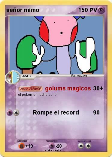 Pokemon señor mimo