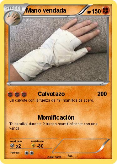Pokemon Mano vendada