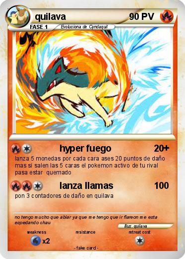 Pokemon quilava
