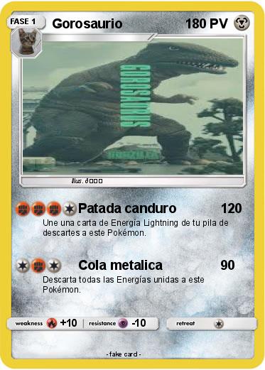 Pokemon Gorosaurio
