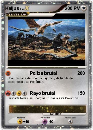 Pokemon Kaijus