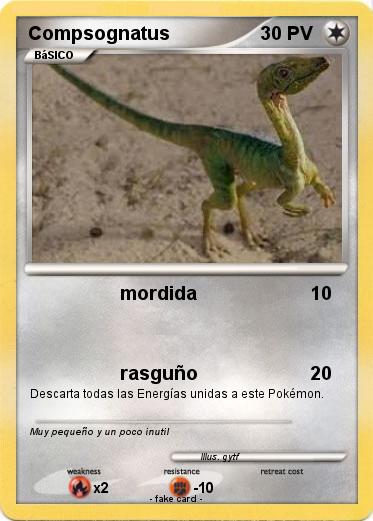 Pokemon Compsognatus