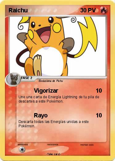 Pokemon Raichu