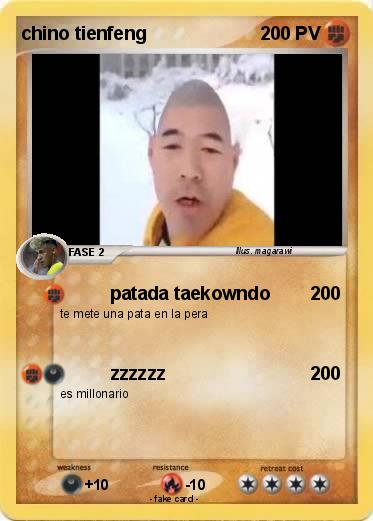 Pokemon chino tienfeng