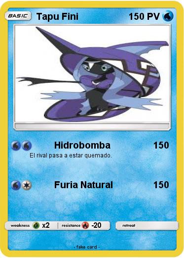 Pokemon Tapu Fini
