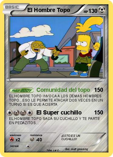 Pokemon El Hombre Topo