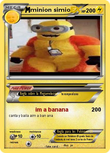 Pokemon minion simio