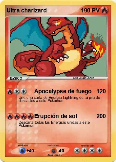 Pokemon Ultra charizard