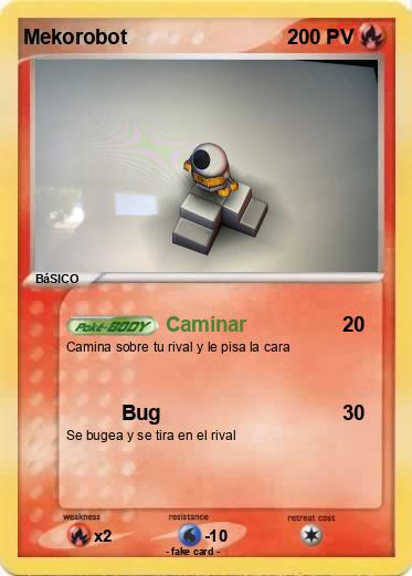 Pokemon Mekorobot