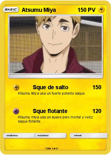 Pokemon Atsumu Miya