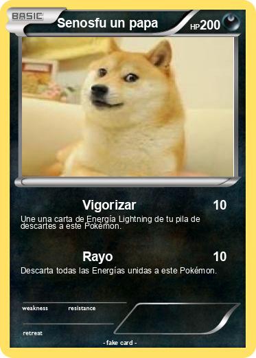 Pokemon Senosfu un papa