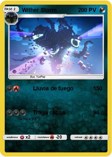 Pokemon Wither Storm