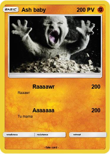 Pokemon Ash baby