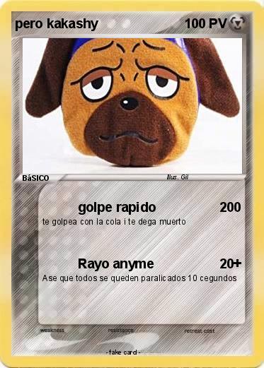 Pokemon pero kakashy