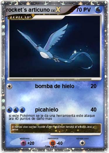 Pokemon rocket´s articuno