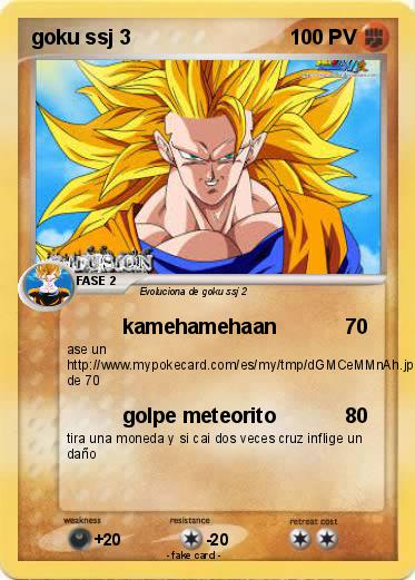 Pokemon goku ssj 3