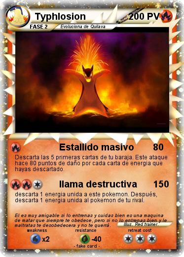 Pokemon Typhlosion