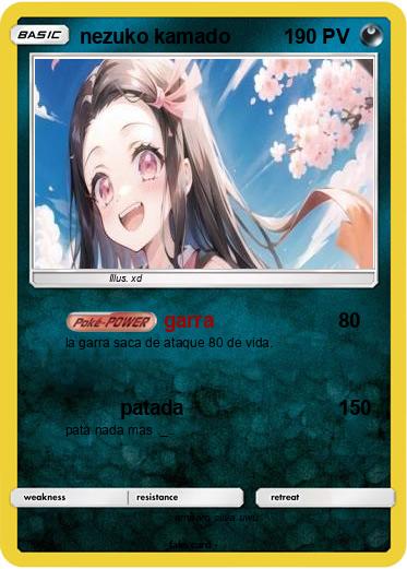 Pokemon nezuko kamado