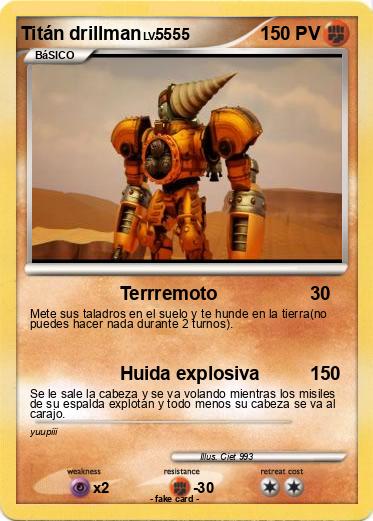 Pokemon Titán drillman
