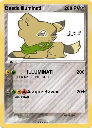 Pokemon Bestia illuminati