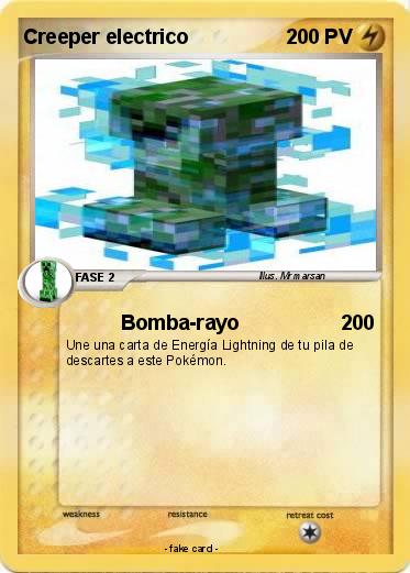 Pokemon Creeper electrico