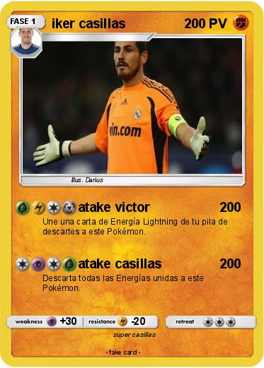 Pokemon iker casillas