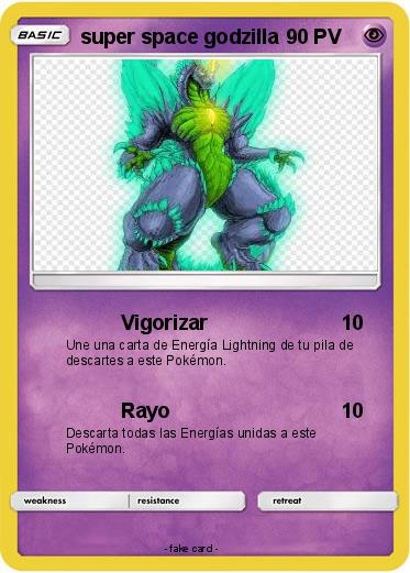 Pokemon super space godzilla