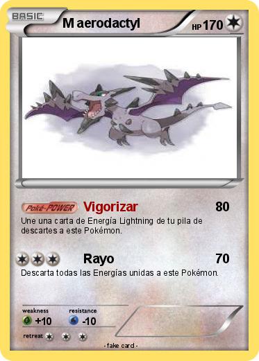 Pokemon M aerodactyl