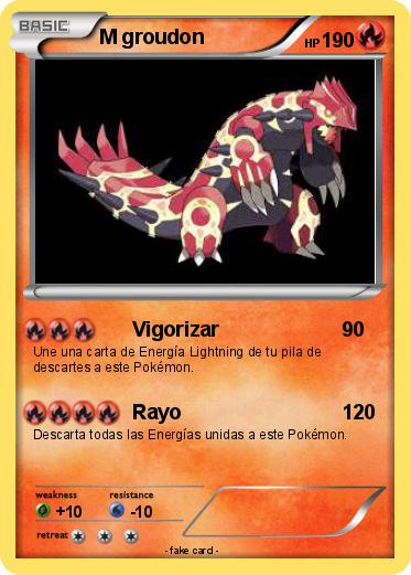 Pokemon M groudon