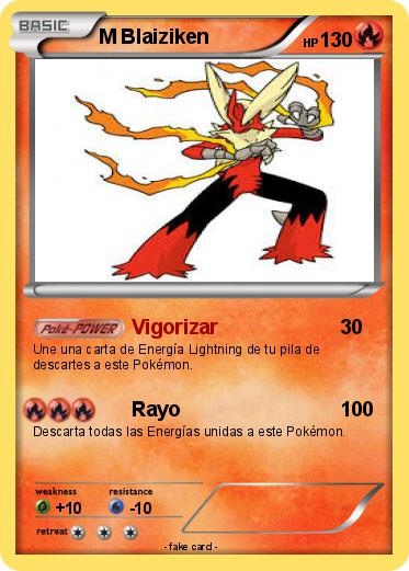 Pokemon M Blaiziken