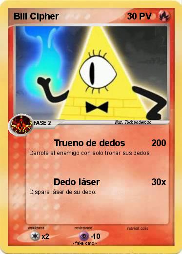 Pokemon Bill Cipher