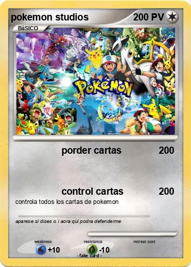 Pokemon pokemon studios