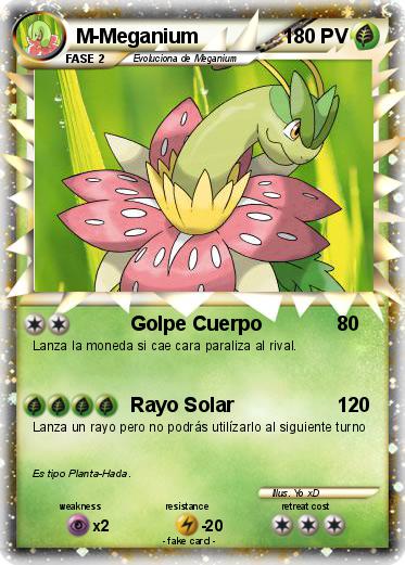 Pokemon M-Meganium