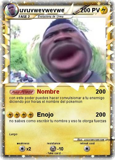 Pokemon uvuvwevwevwe