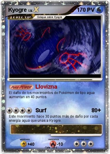 Pokemon Kyogre
