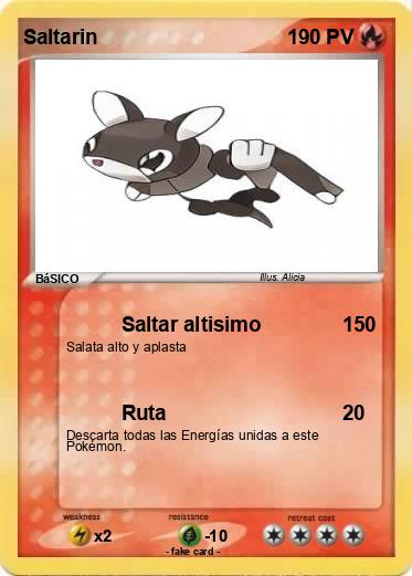Pokemon Saltarin
