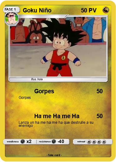 Pokemon Goku Niño