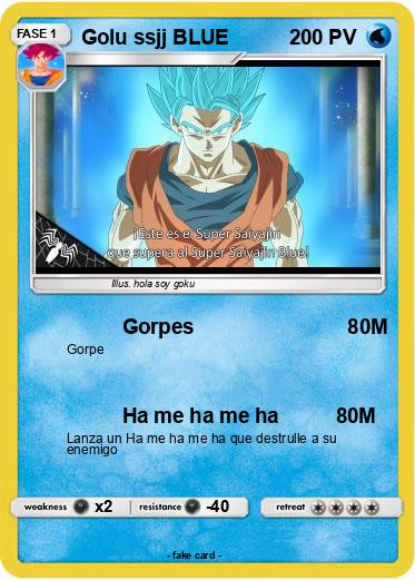 Pokemon Golu ssjj BLUE