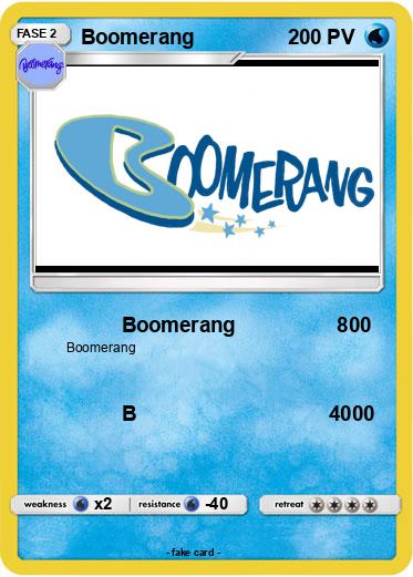 Pokemon Boomerang