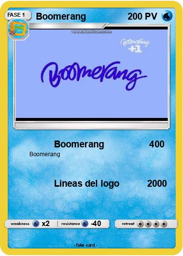 Pokemon Boomerang