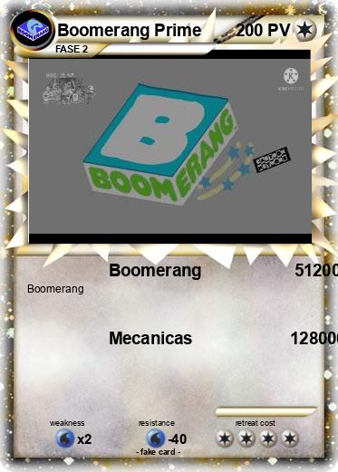 Pokemon Boomerang Prime