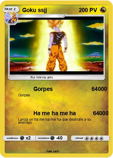 Pokemon Goku ssjj