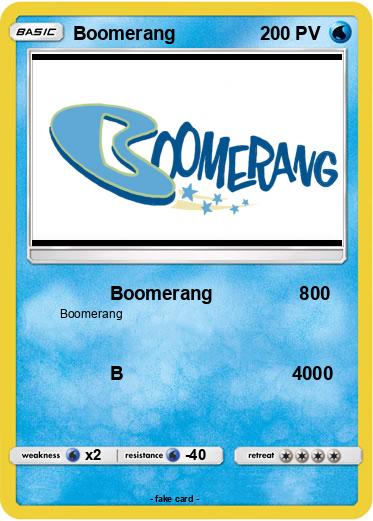 Pokemon Boomerang