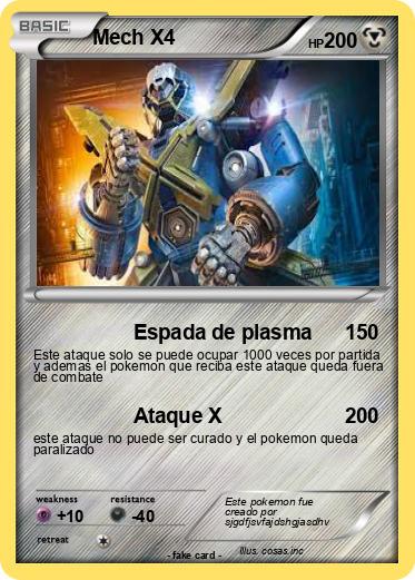 Pokemon Mech X4