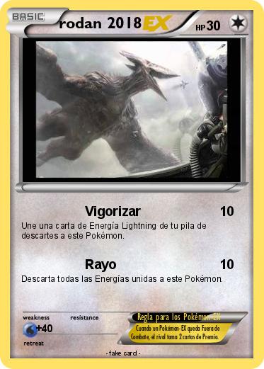 Pokemon rodan 2018