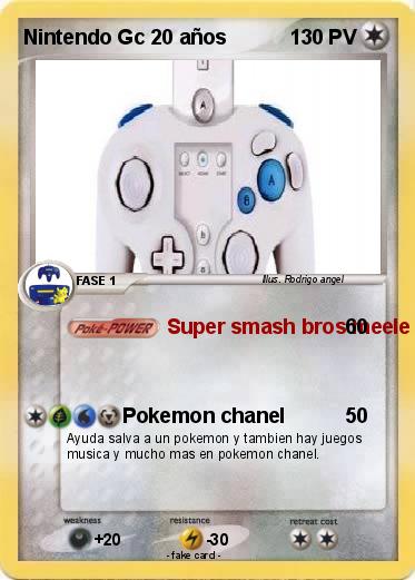 Pokemon Nintendo Gc 20 años