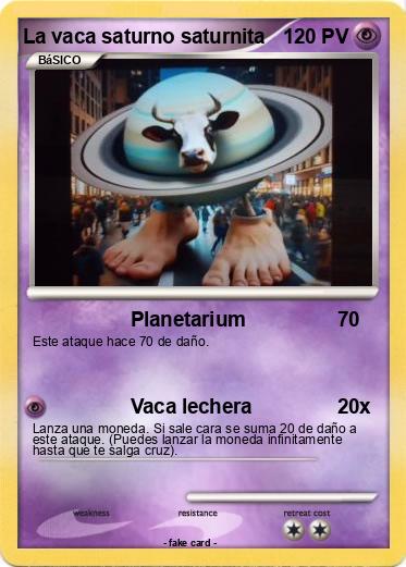 Pokemon La vaca saturno saturnita