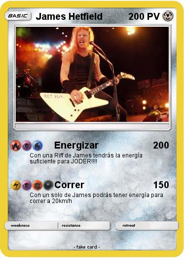 Pokemon James Hetfield